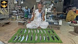 Amazing process of making Chefs Knife| Factory Mass Production