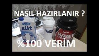 Protein tozu Nasıl hazırlanır?