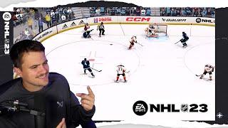 NHL 23 ACTUAL GAMEPLAY *FIRST LOOK*