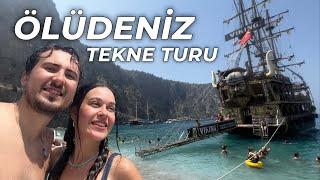 ÖLÜDENİZ KORSAN TEKNE TURU | Harika koylar | VLOG#19