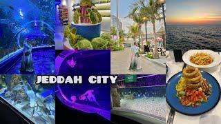 Exploring JEDDAH CITY Before Umrah || Visit to the aquarium 