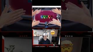 B2b AA and facing huge jams with those hands?!‍️‍️ #poker #texasholdem #pokeronline