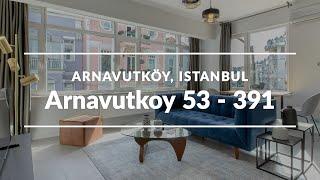 Istanbul Apartment Tour | Furnished One-Bedroom Apartment in Arnavutkoy, Istanbul