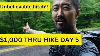 Death Defying Hitch! AT Budget Hike Day 5, Haiwasee GA