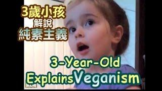 三歲小孩解說「純素主義」3-Year-Old Explains Veganism