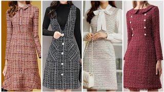 Winter Wear A-line Dresses ideas for girls 2022