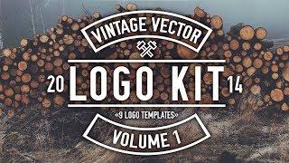 Vintage Vector Logo Kit - Overview and How-To