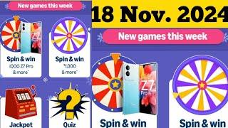 Amazon New Game Weeks Quiz Answer Today Amazon Quiz Today Today Amazon iQOO z7 Pro Quiz Answer Today