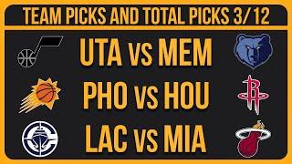 NBA Picks Today 3/12/25 NBA Picks and Predictions NBA Bets Today