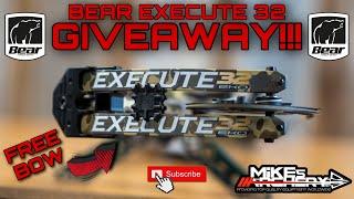 2023 Bow Give Away Bear Execute 32 from Mike's Archery