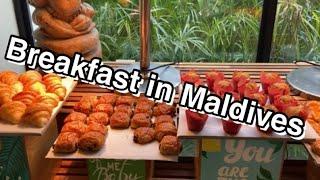 Breakfast in Maldives|Kandima Resort|Zest Restaurant|T and AJ Adventures