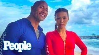 Baywatch: Ilfenesh Hadera On Dwayne Johnson Advice, Fiancé Reaction To Kiss | People NOW | People