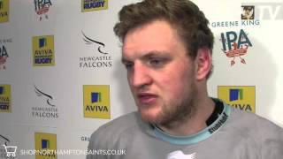FALCONS 26 SAINTS 25 Jamie Gibson reaction