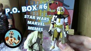 P.O. Box Fan Unboxing: Star Wars Figures, Marvel Legends, Memey Goodness