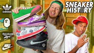 PHARRELL'S SNEAKER HISTORY (Nike, Reebok, Bape & Adidas)