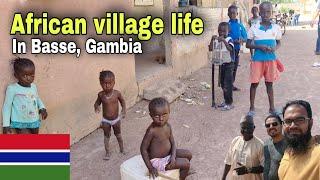 African Village Life in Basse, The Gambia | West Africa | Real Life In Africa | By King Riyan Khan