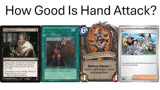 How Good is Hand Attack in Every Card Game?