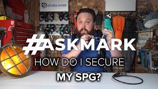 How Do I Secure My SPG Without a Pocket? #askmark #scuba #howto