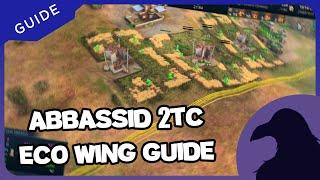 Age of Empires 4: Abbasid 2 TC ECONOMY WING GUIDE Camel Archer Spam FARMS