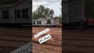 Our new Manufactured Home is HERE!