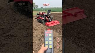 #Multifunctional rotary tiller#Remote control model#One machine with multiple usesHigh rate