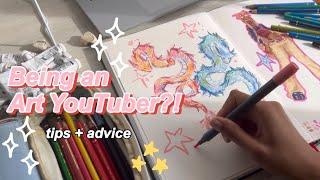 tips for starting your art youtube channel