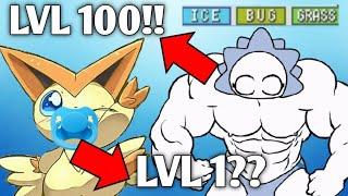 LVL 100 SNOM VS LVL 1 VICTINI FACEOFF!!!!