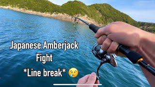 Japanese Amberjack Fight *Line Break* Offshore Fishing in Japan