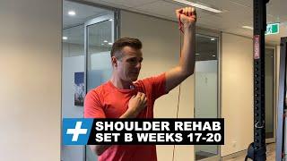 Shoulder Surgery Rehab Post-op weeks 17-20  | Tim Keeley | Physio REHAB