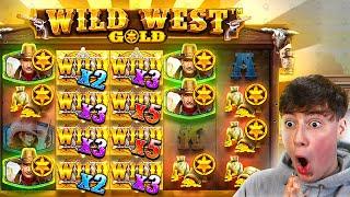 MASSIVE 1400X WIN On WILD WEST GOLD!! (FIRST EVER SESSION)