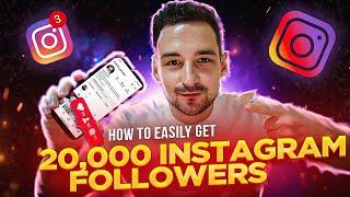 How To EASILY GROW 20K Followers On Instagram In 1 Month (From ZERO)