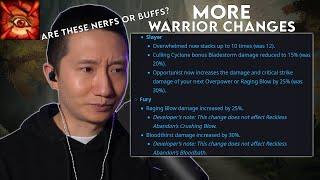 More CHANGES incoming for Warriors - My Thoughts/Feedback