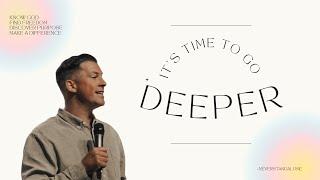 It's time to go deeper (Never stand alone Series) | 2nd October 2022 | Pastor Philip Craig