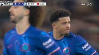 Jadon Sancho Goal, Tottenham vs Chelsea (3-4) All Goals and Extended Highlights