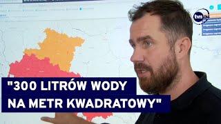 Nadciągają ulewy. Alarmy IMGW nawet trzeciego stopnia @TVN24