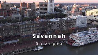 Savannah, Georgia - Drone Video Tour 4K