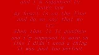 Too Perfect - Nik & Elif lyrics