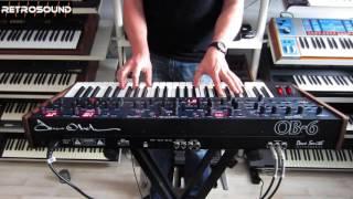 Dave Smith / Tom Oberheim OB-6 Analog Synthesizer (2016) sound demo