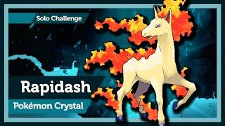 Rapidash Line - How fast can I beat Pokémon Crystal? - Pokémon Crystal Solo Challenge