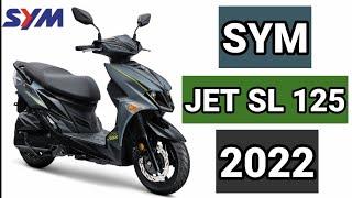 NEW SYM JET SL 125 4 VALVE DESIGN AND COLORS 2022