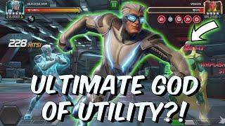 AN ULTIMATE GOD OF UTILITY?! QUICKSILVER GAMEPLAY LOOKS AMAZING!!! - Marvel Contest of Champions