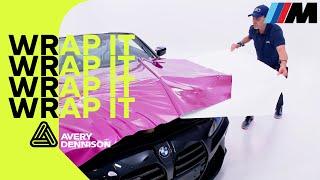 VINYL WRAP ASMR: A Step-by-Step Guide BMW M4 2024 HOOD