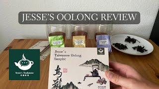 Taiwanese Oolong Sampler from @jessesteahouse Jin Xuan, Dong Ding Oolong, Red Oolong and more!