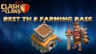 BEST TH8 FARMING BASE SPEEDBUILD!