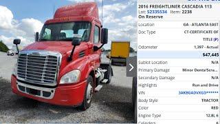 Copart Truck Auction (Medium Duty & Box Trucks - Repairable)