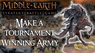 Make a Tournament Winning Army! ~ Middle Earth SBG