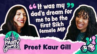 First female Sikh MP Preet Kaur Gill talks social media hate while playing Operation | Party Games