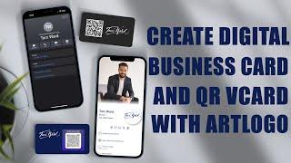 How to Create Digital Business Card and QR Vcard with Artlogo Pro