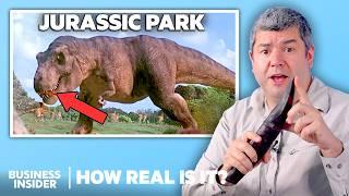 Paleontologist Rates 14 Dinosaur Attacks In The "Jurassic Park" Movies | How Real Is It? | Insider