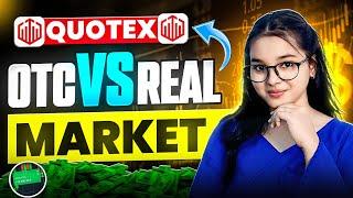 How to win every Trade in Quotex  OTC V/S REAL MARKET || Quotex trading strategy